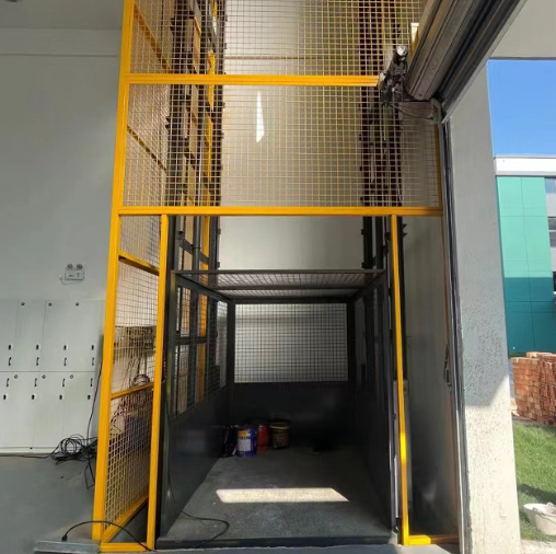 运城导轨式升降机助力物流园破解运输难题